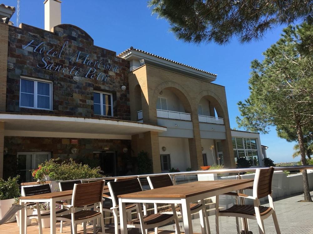 Hotel Marisma Sancti Petri Chiclana de la Frontera Eksteriør billede